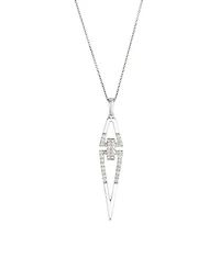Le Vian Vanilla Diamond (.34 ct. t.w.) Asymmetric Pendant Necklace in 14K Vanilla Gold
