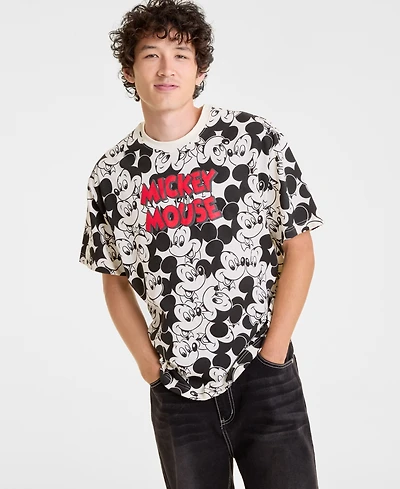 Disney | Macy's Unisex Mickey Mouse Printed T-Shirt, Exclusive
