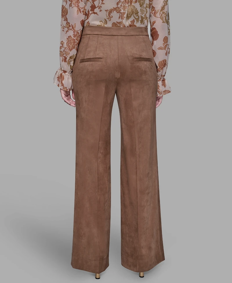 Karl Lagerfeld Paris Women's Straight-Fit Pants