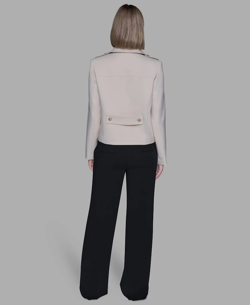 Karl Lagerfeld Paris Women's Long Sleeves Blazer