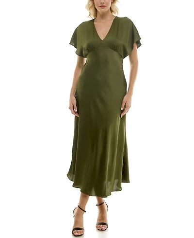 Taylor Women's Dolman Sleeve A-Line Dress