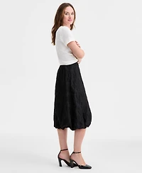 On 34th Women's Floral Jacquard Organza Bubble Skirt, Macy's Exclusive