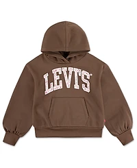 Levi's Big Girls Collegiate Oversized Pullover Hoodie
