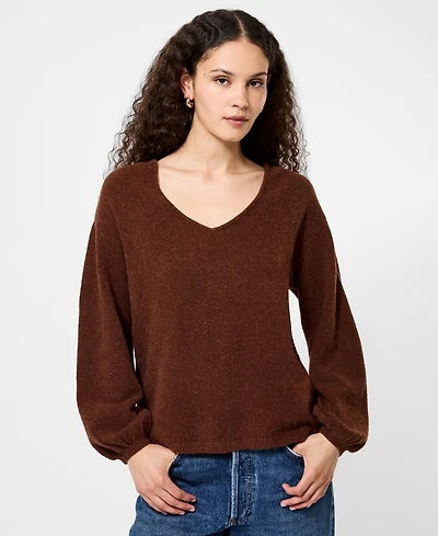 French Connection Women's Vhari Knit V-Neck Sweater