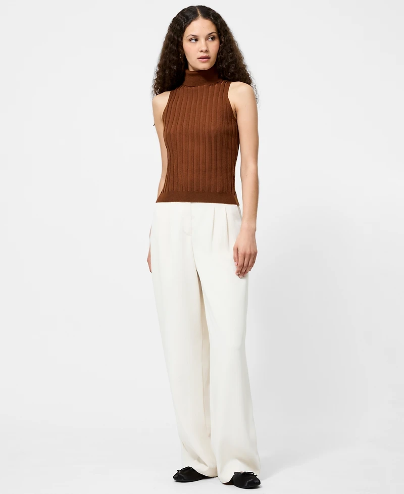French Connection Women's Turtle Neck Top