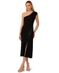 Adrianna Women's One Shoulder Knit Dress