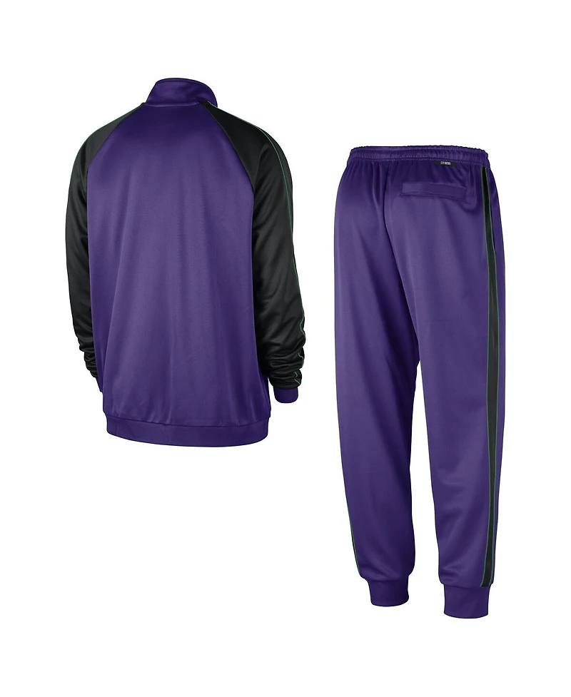 Nike Men's Purple Phoenix Suns 2024/25 City Edition Lightweight Full-Zip Jacket Pants Set