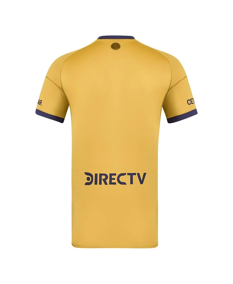 Adidas Men's Yellow Boca Juniors 2025/26 Away Replica Jersey