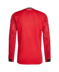 Adidas Men's Red Manchester United Home 2025/26 Replica Long Sleeve Jersey