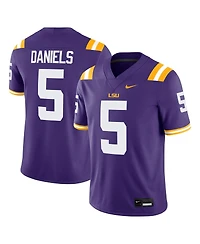 Nike Men's Jayden Daniels Purple Lsu Tigers Player Game Jersey