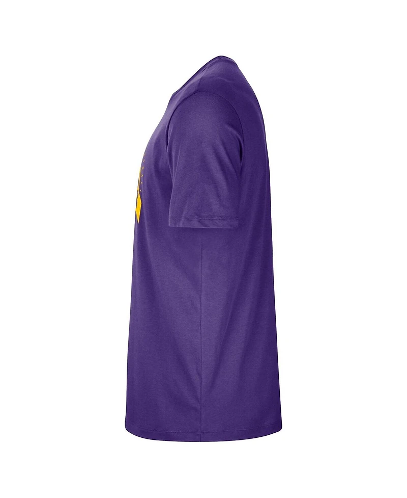 Nike Men's Purple Los Angeles Lakers Authentic Practice T-Shirt
