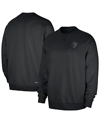 Nike Men's Black Golden State Warriors Authentic Standard Issue Travel Performance Pullover Sweatshirt