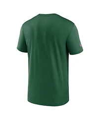 Nike Men's Green New York Jets Sideline Alt Pack Small Logo Legend Dri-fit T-Shirt