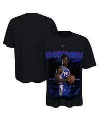 Nike Men's and Women's Vj Edgecombe Black Philadelphia 76ers New Faces x Places T-Shirt