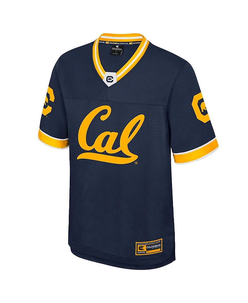 Colosseum Men's Navy Cal Bears Nothing but the Hits Football Jersey