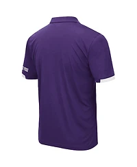 Colosseum Men's Purple Tcu Horned Frogs Santry Polo Shirt