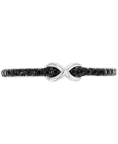 Macy's Cubic Zirconia Hoop Earrings Sterling Silver