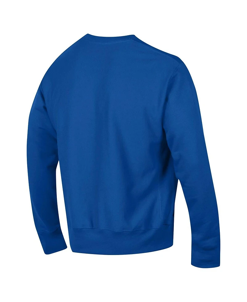 Champion Men's Royal Air Force Falcons Vault Late Night Reverse Weave Pullover Sweatshirt