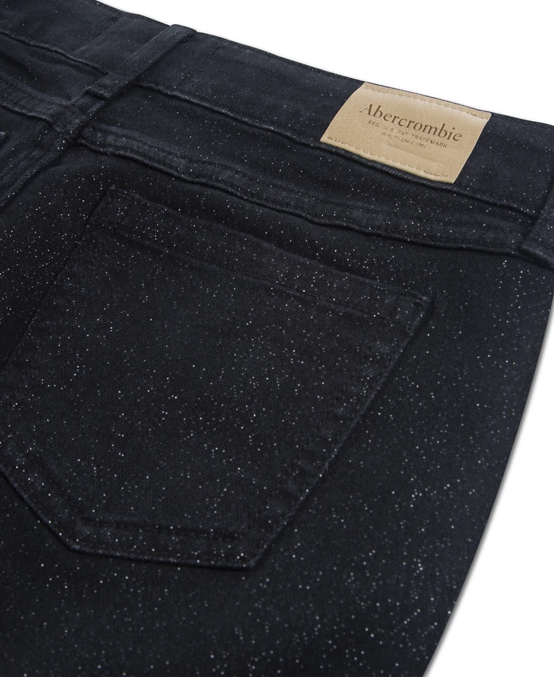 abercrombie kids Girls Sparkle Low-Rise Baggy Jeans