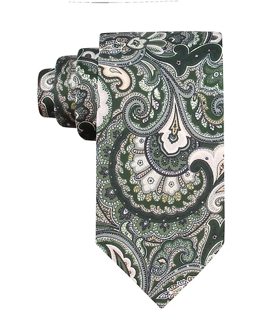 Tommy Hilfiger Men's Paisley Print Tie