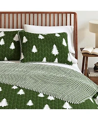 Linery & Co. Lodge Microfiber Quilt Set with Shams