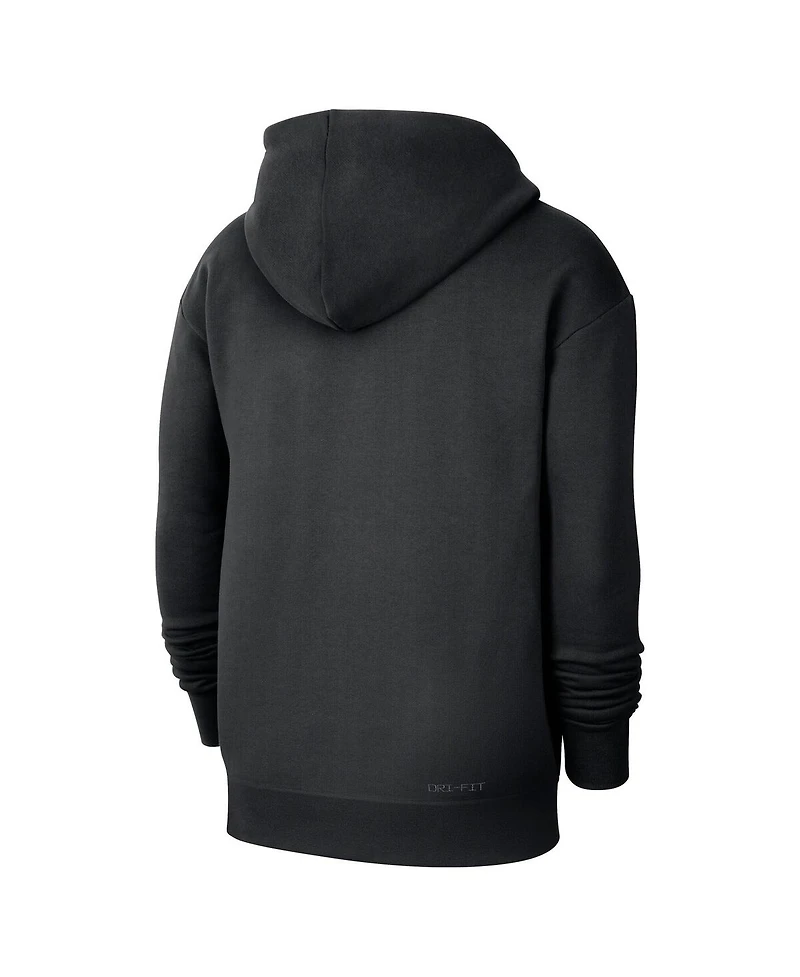 Nike Men's Black Los Angeles Lakers Authentic Travel Standard Issue Hoodie