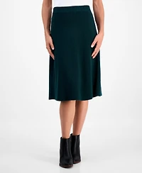 Style & Co Petite Ribbed Sweater Skirt, Macy's Exclusive