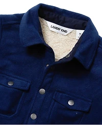 Lands' End Kids Flannel Shacket