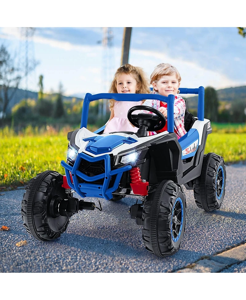 24V Kids Ride on Utv with 4 x 100W Powerful Engine Remote Control High/Low Speed