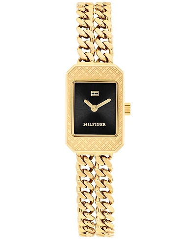 Tommy Hilfiger Women's Quartz Gold Tone Stainless Steel Bracelet Watch, 16mm