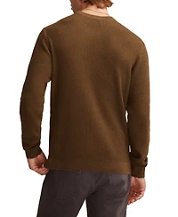 Lucky Brand Men's Waffle Crewneck Sweater