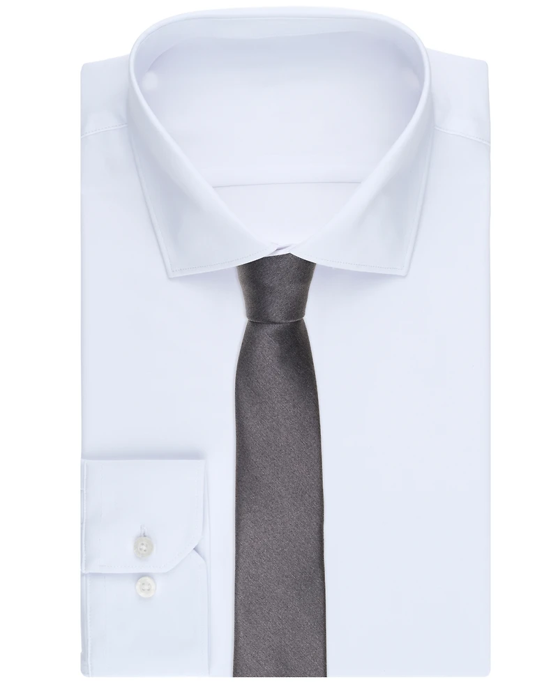 Bar Iii Men's Cool Metallic Solid Tie, Macy's Exclusive