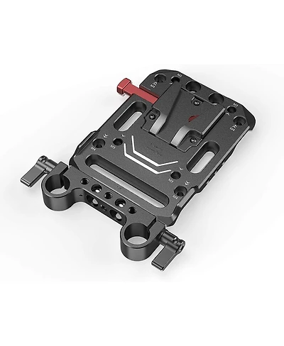 SmallRig V-Mount Battery Plate with Dual 15mm Rod Clamp