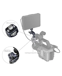 SmallRig Magic Arm with Dual Ball Heads, Arri Locating Screw and 1/4" Screw