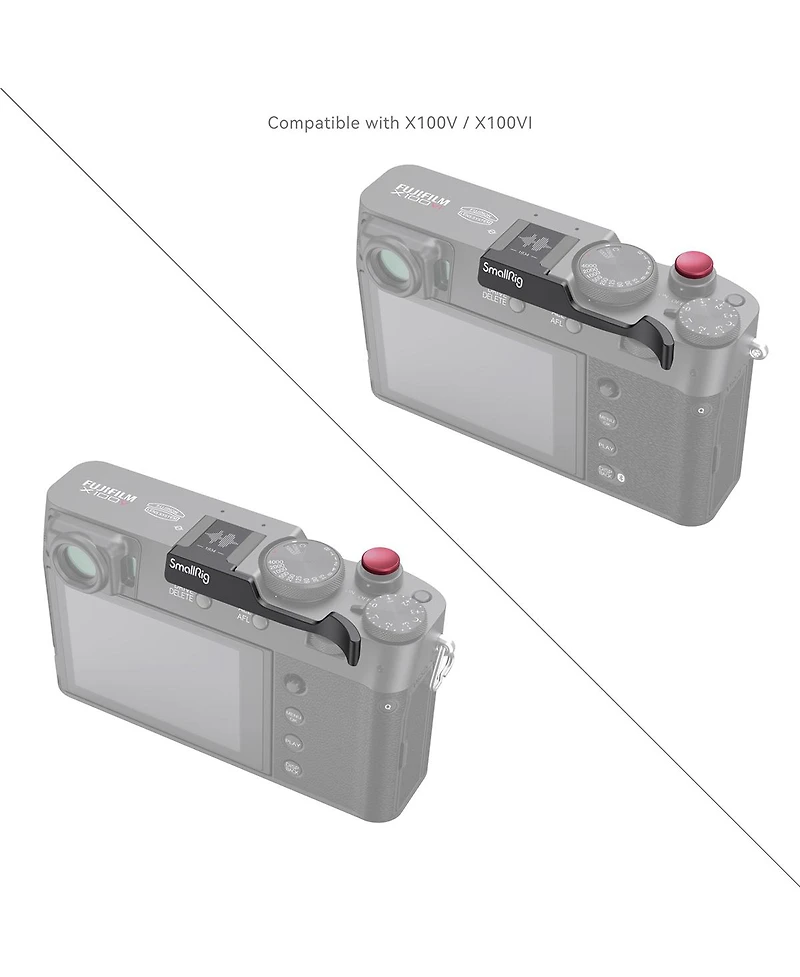 SmallRig SmallRig Thumb Grip for Fujifilm X100VI & X100V, Black