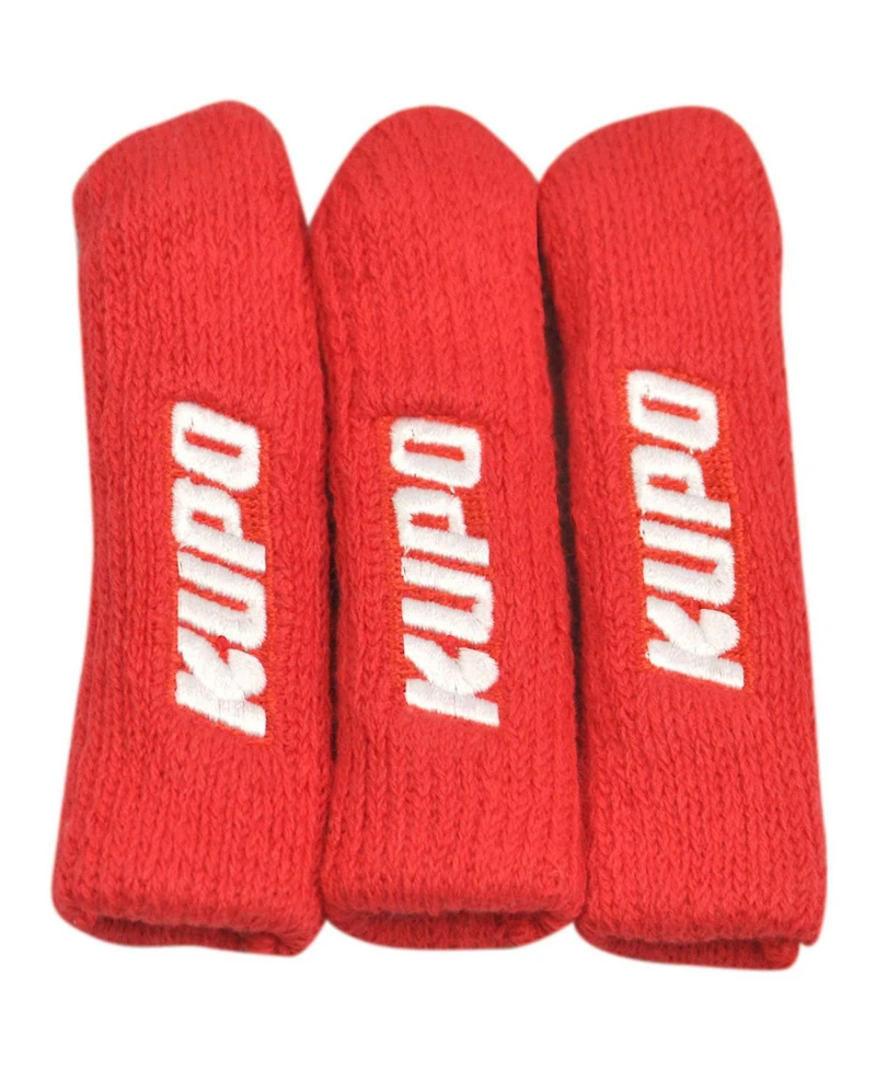 Kupo Stand Leg Protector, Set of 3, Red