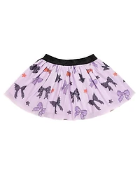 Sweet Wink Little and Big Girls Spooky Bows Halloween Tutu Skirt