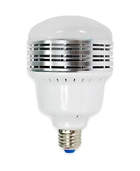 Savage 50W Bi-Color Led Light Bulb, 2-Pack, Bundle with 4x 1-1/4x1" Steel Spring Orange Clamp