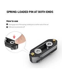 SmallRig Quick Release Safety Rail, 4cm
