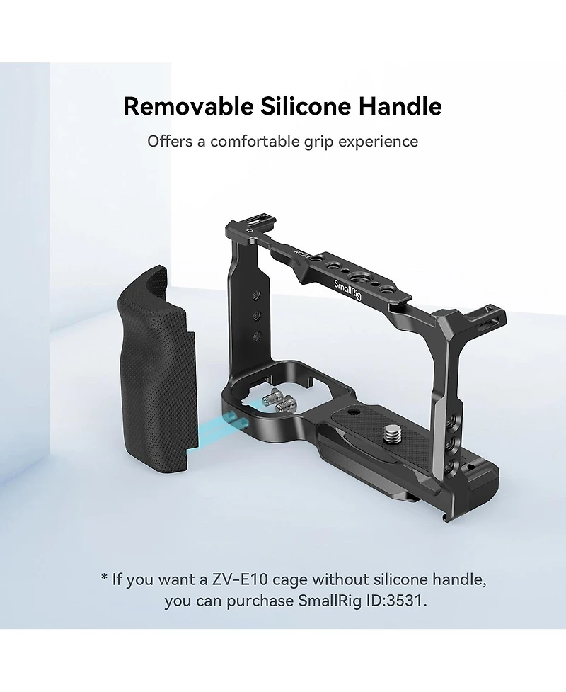 SmallRig Full Camera Cage with Grip for Sony Zv-E10