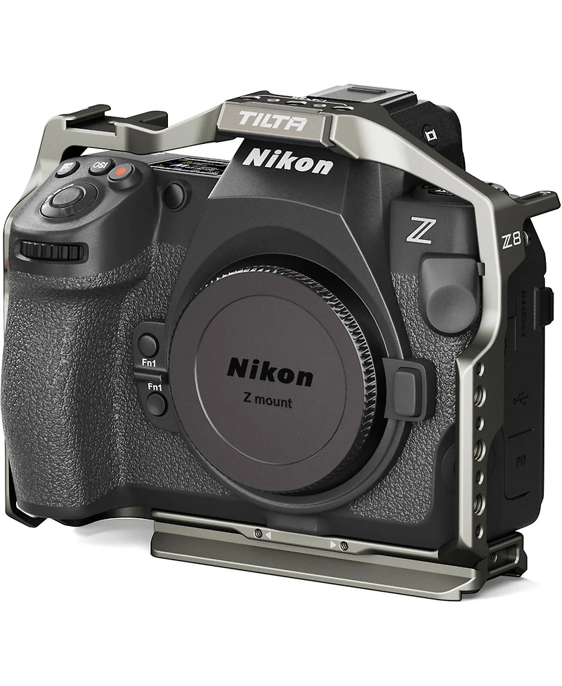 Tilta Full Camera Cage for Nikon Z8, Titanium Gray