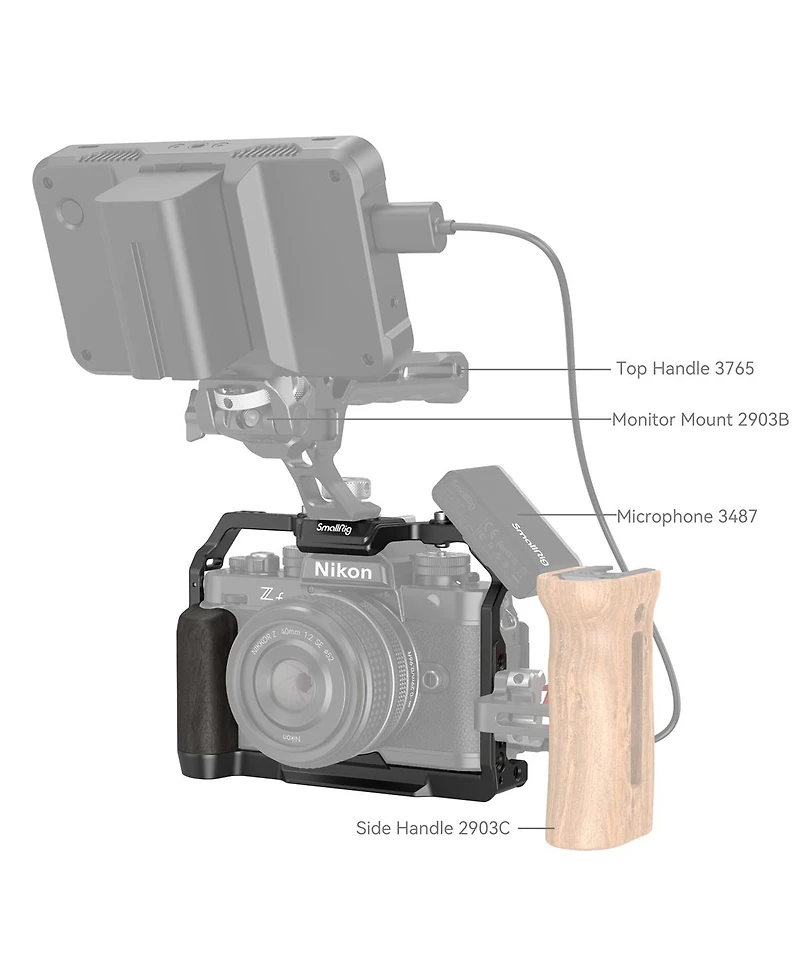 SmallRig Full Camera Cage for Nikon Z f Camera