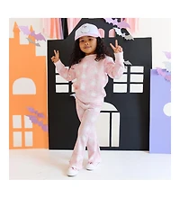 Sweet Wink Baby Girls Coquette Ghost Halloween Sweatshirt