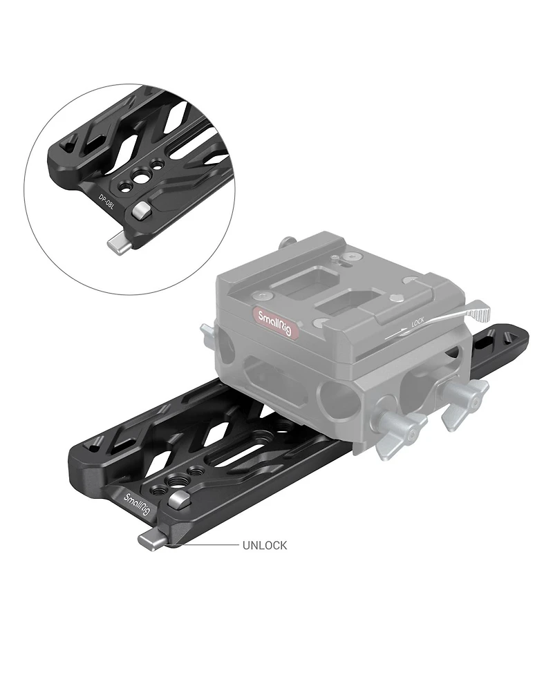 SmallRig 8" Lightweight Arri Dovetail Plate