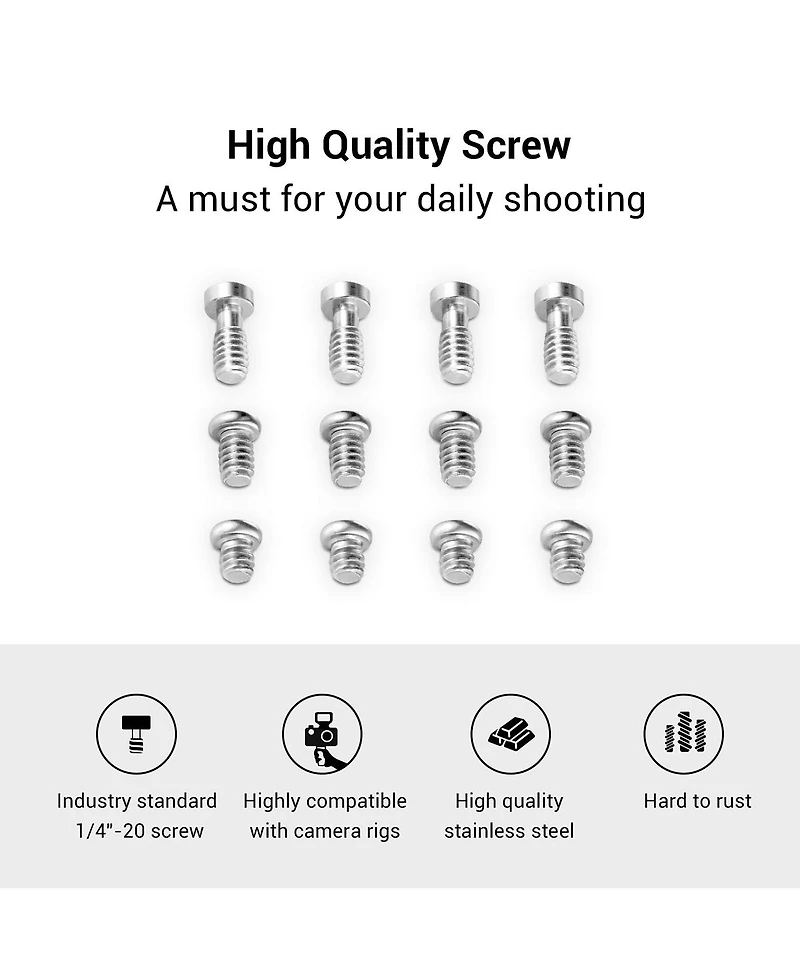 SmallRig Hex Screw Pack, 12-Pack