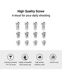 SmallRig Hex Screw Pack, 12-Pack