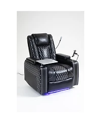 Streamdale Zero Gravity Recliner with Storage and Tech