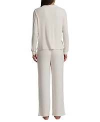 Tommy Hilfiger Women's 2-Piece Long Sleeve Cardigan and Pants Set