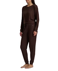 Tommy Hilfiger Women's 2-Piece Long Sleeve Cardigan and Pants Set