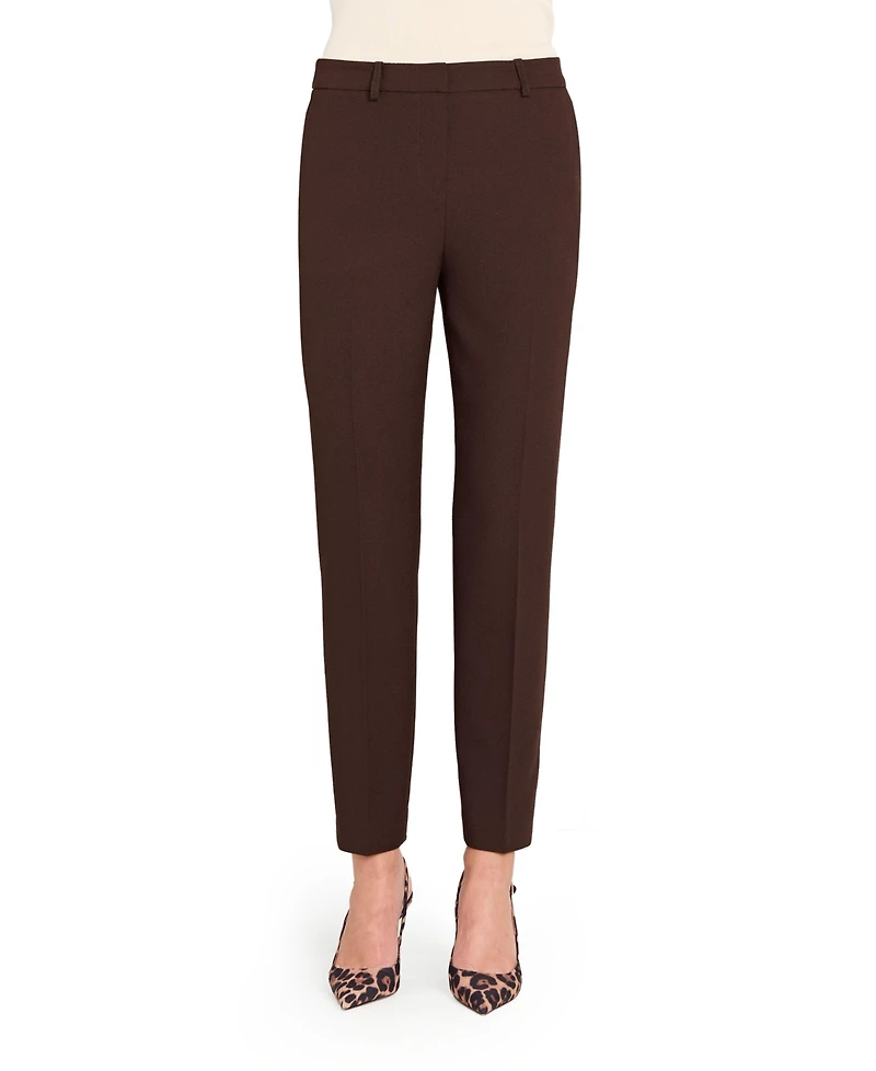 Tahari Asl Women's Mid-Rise Ankle-Length Pants, Regular & Petite